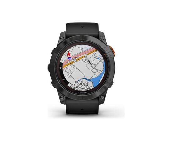 Смарт-часы Garmin fenix 7X Pro Sol, Slate Gray Stl w/Black Bnd, GPS (010-02778-01), изображение 3 Смарт-часы Garmin fenix 7X Pro Sol, Slate Gray Stl w/Black Bnd, GPS (010-02778-01), изображение 3