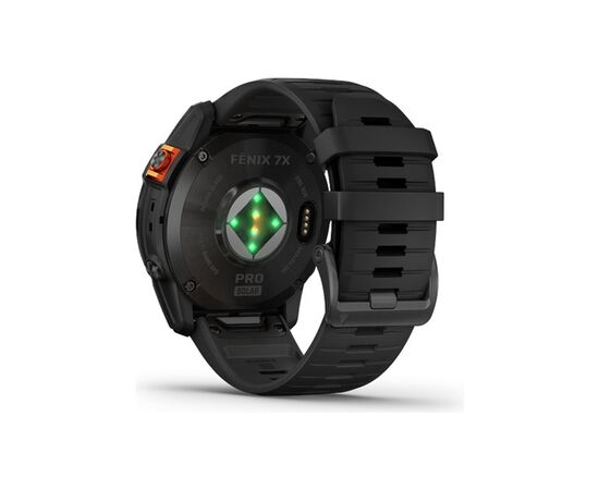 Смарт-часы Garmin fenix 7X Pro Sol, Slate Gray Stl w/Black Bnd, GPS (010-02778-01), изображение 7 Смарт-часы Garmin fenix 7X Pro Sol, Slate Gray Stl w/Black Bnd, GPS (010-02778-01), изображение 7