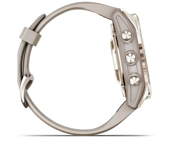 Смарт-часы Garmin EPIX PRO (g2), 42mm, Saph, Soft Gold SS, Lt. Sand, GPS смарт (010-02802-11), изображение 4 Смарт-часы Garmin EPIX PRO (g2), 42mm, Saph, Soft Gold SS, Lt. Sand, GPS смарт (010-02802-11), изображение 4