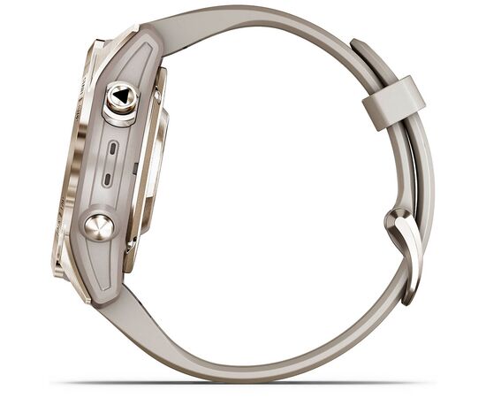 Смарт-часы Garmin EPIX PRO (g2), 42mm, Saph, Soft Gold SS, Lt. Sand, GPS смарт (010-02802-11), изображение 5 Смарт-часы Garmin EPIX PRO (g2), 42mm, Saph, Soft Gold SS, Lt. Sand, GPS смарт (010-02802-11), изображение 5