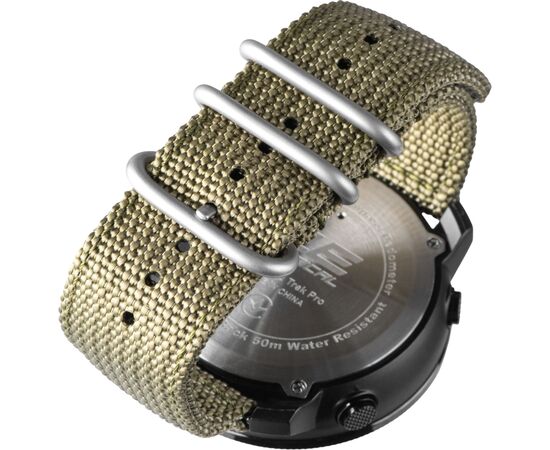 Смарт-годинник 2E Trek Pro Black-Green з компасом, барометром та крокоміром (2E-TCW30BK), зображення 3