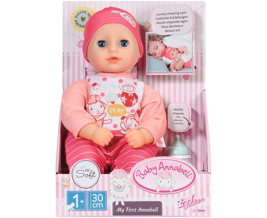 Пупс Zapf Baby Annabell For babies Моя первая малышка 30 см (709856), изображение 2 Пупс Zapf Baby Annabell For babies Моя первая малышка 30 см (709856), изображение 2