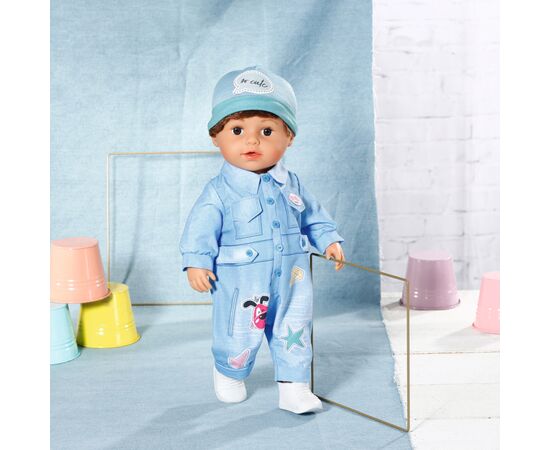Аксесуар до ляльки Zapf Одяг для ляльки Baby Born Джинсовий стиль (832592), зображення 9 Аксесуар до ляльки Zapf Одяг для ляльки Baby Born Джинсовий стиль (832592), зображення 9