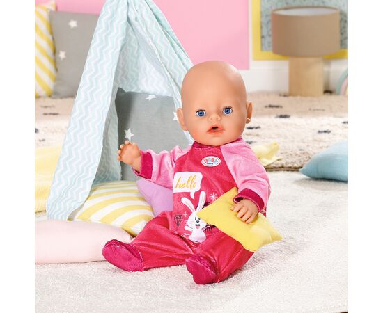Аксесуар до ляльки Zapf Одяг для ляльки Baby Born Рожевий комбінезон 43 см (832646), зображення 4 Аксесуар до ляльки Zapf Одяг для ляльки Baby Born Рожевий комбінезон 43 см (832646), зображення 4