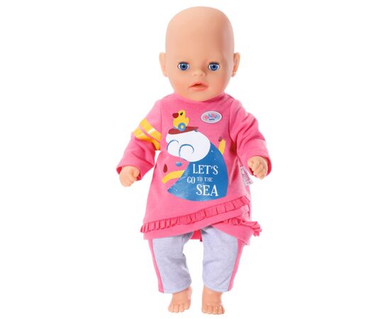Аксессуар к кукле Zapf Одежда для куклы Baby Born Розовый костюмчик 36 см (831892), изображение 3 Аксессуар к кукле Zapf Одежда для куклы Baby Born Розовый костюмчик 36 см (831892), изображение 3