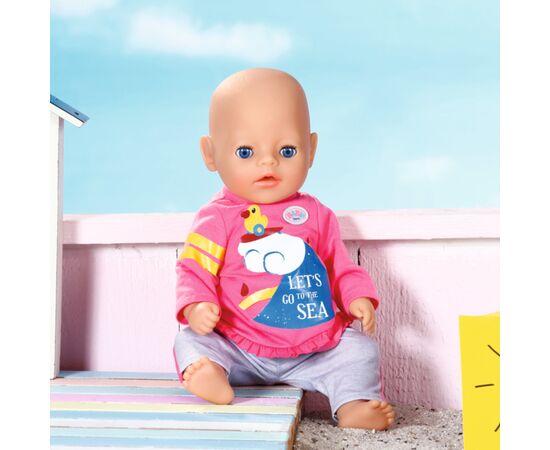 Аксессуар к кукле Zapf Одежда для куклы Baby Born Розовый костюмчик 36 см (831892), изображение 5 Аксессуар к кукле Zapf Одежда для куклы Baby Born Розовый костюмчик 36 см (831892), изображение 5