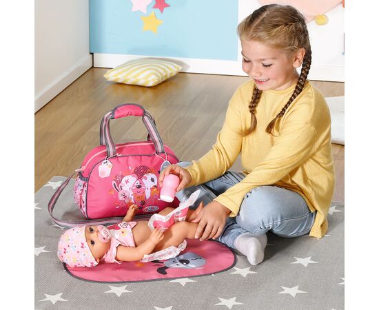 Аксессуар к кукле Zapf Сумка для куклы Baby Born Забота о малыше S2 с аксессуарами (832455), изображение 6 Аксессуар к кукле Zapf Сумка для куклы Baby Born Забота о малыше S2 с аксессуарами (832455), изображение 6