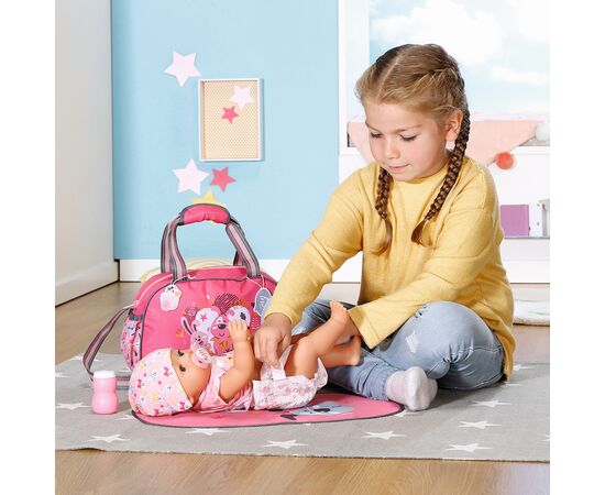 Аксессуар к кукле Zapf Сумка для куклы Baby Born Забота о малыше S2 с аксессуарами (832455), изображение 7 Аксессуар к кукле Zapf Сумка для куклы Baby Born Забота о малыше S2 с аксессуарами (832455), изображение 7