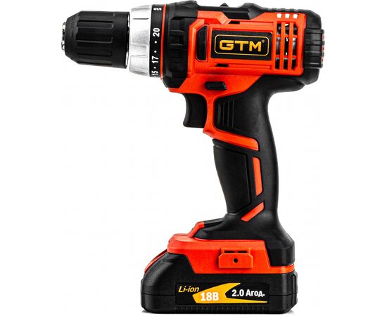 Шуруповерт GTM DS18/40P, изображение 2 Шуруповерт GTM DS18/40P, изображение 2