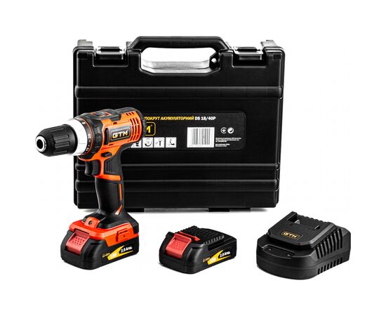 Шуруповерт GTM DS18/40P, изображение 5 Шуруповерт GTM DS18/40P, изображение 5