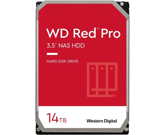Жесткий диск 3.5" 14TB WD (WD142KFGX), изображение 2 Жесткий диск 3.5" 14TB WD (WD142KFGX), изображение 2