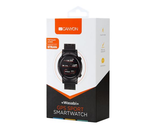 Смарт-часы Canyon CNS-SW82BB Black (CNS-SW82BB), изображение 5 Смарт-часы Canyon CNS-SW82BB Black (CNS-SW82BB), изображение 5