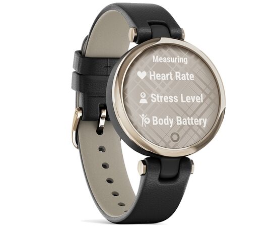 Смарт-годинник Garmin Lily, CreamGold, Black, Leather (010-02384-B1), зображення 3