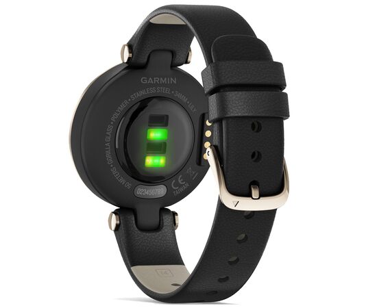 Смарт-годинник Garmin Lily, CreamGold, Black, Leather (010-02384-B1), зображення 6