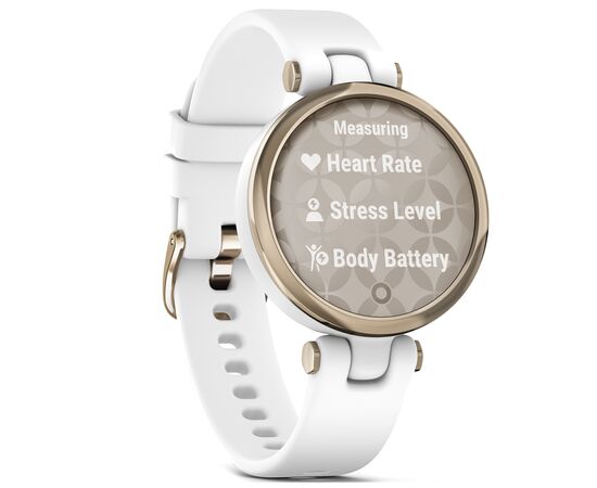 Смарт-часы Garmin Lily, CreamGold, White, Silicone (010-02384-10), изображение 3 Смарт-часы Garmin Lily, CreamGold, White, Silicone (010-02384-10), изображение 3