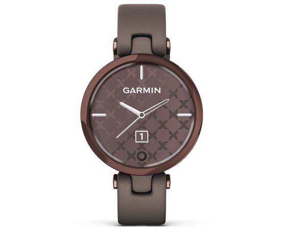 Смарт-часы Garmin Lily, DarkBronze, Paloma, Leather (010-02384-B0), изображение 2 Смарт-часы Garmin Lily, DarkBronze, Paloma, Leather (010-02384-B0), изображение 2