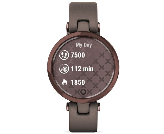 Смарт-часы Garmin Lily, DarkBronze, Paloma, Leather (010-02384-B0), изображение 7 Смарт-часы Garmin Lily, DarkBronze, Paloma, Leather (010-02384-B0), изображение 7