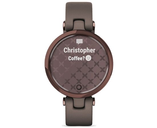 Смарт-часы Garmin Lily, DarkBronze, Paloma, Leather (010-02384-B0), изображение 8 Смарт-часы Garmin Lily, DarkBronze, Paloma, Leather (010-02384-B0), изображение 8