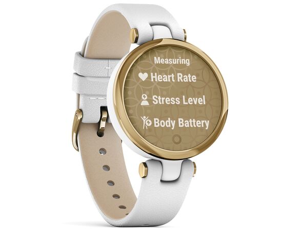 Смарт-часы Garmin Lily, LightGold, White, Leather (010-02384-B3), изображение 3 Смарт-часы Garmin Lily, LightGold, White, Leather (010-02384-B3), изображение 3