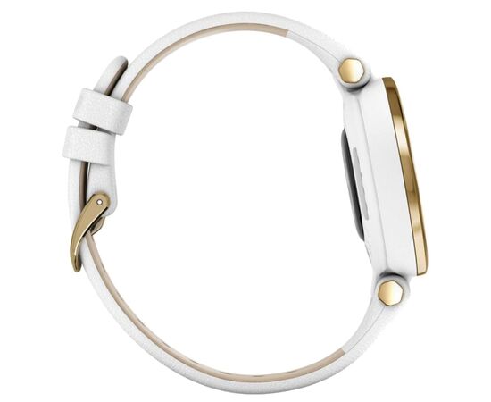 Смарт-часы Garmin Lily, LightGold, White, Leather (010-02384-B3), изображение 4 Смарт-часы Garmin Lily, LightGold, White, Leather (010-02384-B3), изображение 4