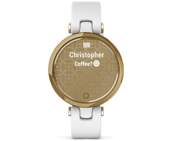 Смарт-часы Garmin Lily, LightGold, White, Leather (010-02384-B3), изображение 7 Смарт-часы Garmin Lily, LightGold, White, Leather (010-02384-B3), изображение 7