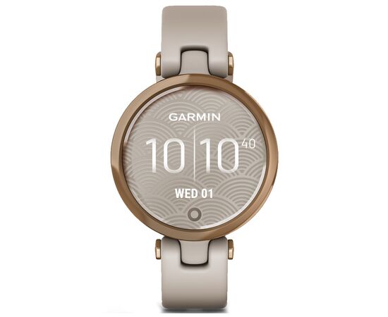 Смарт-часы Garmin Lily, RoseGold, LightSand, Silicone (010-02384-11), изображение 2 Смарт-часы Garmin Lily, RoseGold, LightSand, Silicone (010-02384-11), изображение 2