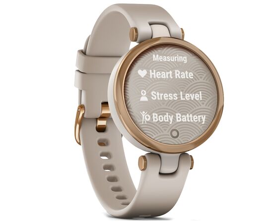 Смарт-часы Garmin Lily, RoseGold, LightSand, Silicone (010-02384-11), изображение 3 Смарт-часы Garmin Lily, RoseGold, LightSand, Silicone (010-02384-11), изображение 3