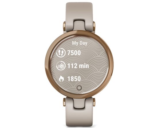 Смарт-часы Garmin Lily, RoseGold, LightSand, Silicone (010-02384-11), изображение 7 Смарт-часы Garmin Lily, RoseGold, LightSand, Silicone (010-02384-11), изображение 7