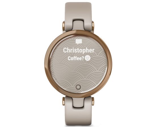 Смарт-часы Garmin Lily, RoseGold, LightSand, Silicone (010-02384-11), изображение 8 Смарт-часы Garmin Lily, RoseGold, LightSand, Silicone (010-02384-11), изображение 8