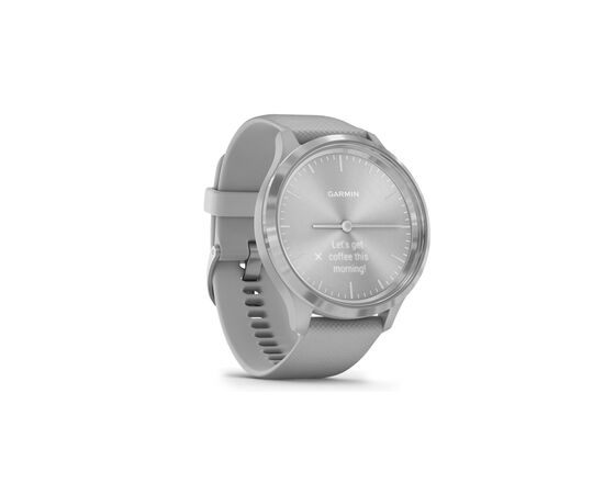 Смарт-часы Garmin vivomove 3, S/E EU, Silver, Powder Gray, Silicone (010-02239-20), изображение 3 Смарт-часы Garmin vivomove 3, S/E EU, Silver, Powder Gray, Silicone (010-02239-20), изображение 3