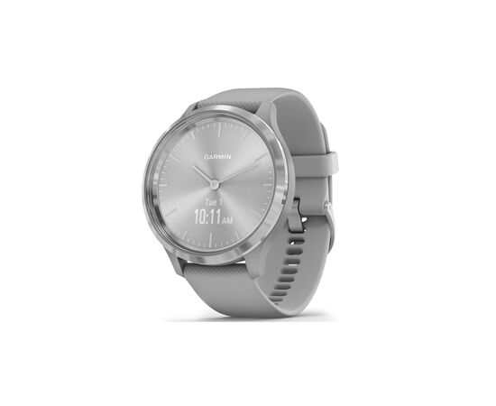 Смарт-годинник Garmin vivomove 3, S/E EU, Silver, Powder Gray, Silicone (010-02239-20)