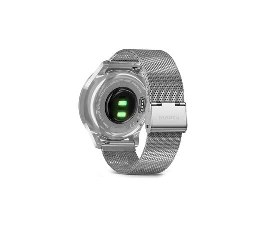 Смарт-часы Garmin vivomove Luxe, S/E EU, Silver, Milanese (010-02241-23), изображение 5 Смарт-часы Garmin vivomove Luxe, S/E EU, Silver, Milanese (010-02241-23), изображение 5