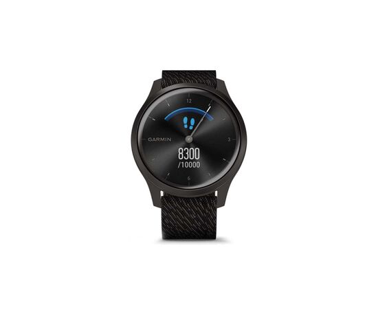 Смарт-годинник Garmin vivomove Style, Graphite, Black Pepper, Nylon (010-02240-23), зображення 2 Смарт-годинник Garmin vivomove Style, Graphite, Black Pepper, Nylon (010-02240-23), зображення 2