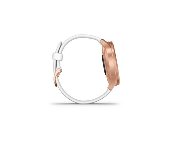 Смарт-часы Garmin vivomove Style, S/E EU, Rose Gold, White, Silicone (010-02240-20), изображение 4