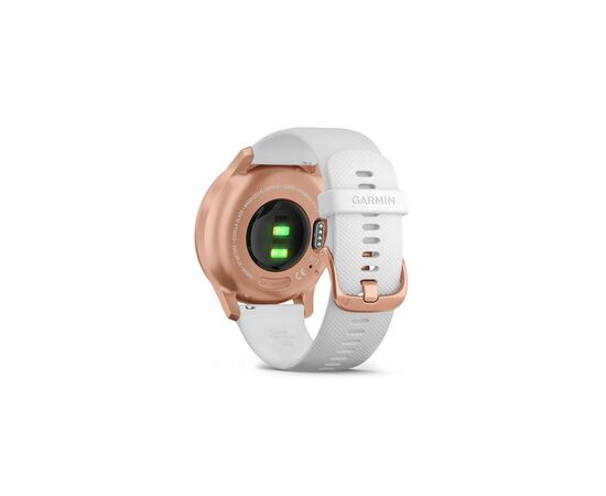Смарт-часы Garmin vivomove Style, S/E EU, Rose Gold, White, Silicone (010-02240-20), изображение 5