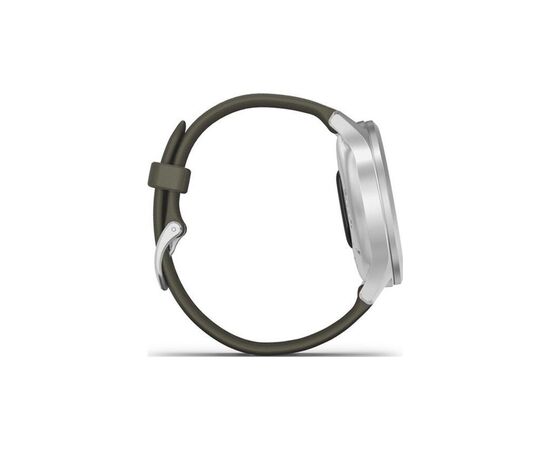 Смарт-часы Garmin vivomove Style, Silver, Moss, Silicone (010-02240-21), изображение 5 Смарт-часы Garmin vivomove Style, Silver, Moss, Silicone (010-02240-21), изображение 5