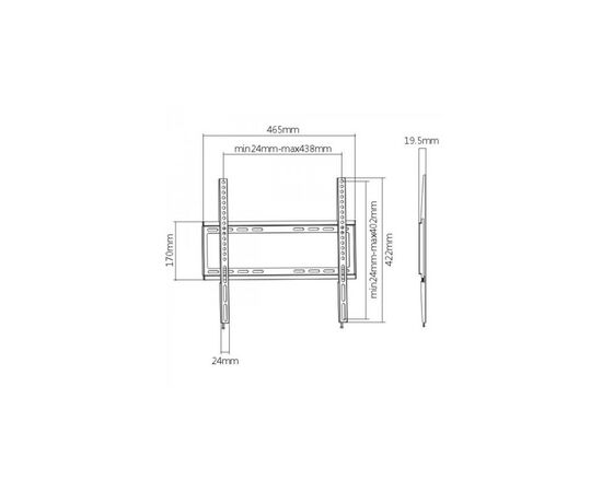 Кронштейн ITech PLB34, изображение 2 Кронштейн ITech PLB34, изображение 2