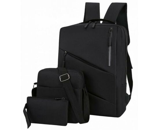 Рюкзак для ноутбука Voltronic 15.6" YT-B15,6"N-B3 Black, Q80, SET (19720)
