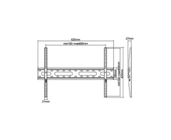 Кронштейн UniBracket BZ03-60, зображення 5 Кронштейн UniBracket BZ03-60, зображення 5