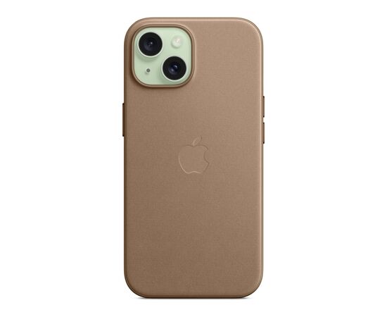 Чехол для мобильного телефона Apple iPhone 15 FineWoven Case with MagSafe Taupe (MT3C3ZM/A), изображение 4 Чехол для мобильного телефона Apple iPhone 15 FineWoven Case with MagSafe Taupe (MT3C3ZM/A), изображение 4