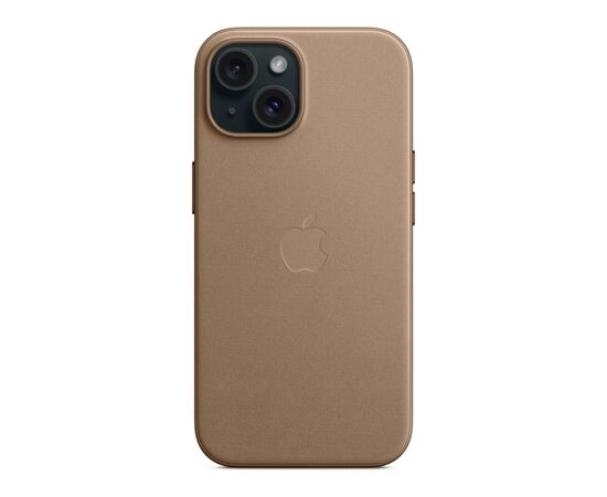 Чехол для мобильного телефона Apple iPhone 15 FineWoven Case with MagSafe Taupe (MT3C3ZM/A), изображение 5 Чехол для мобильного телефона Apple iPhone 15 FineWoven Case with MagSafe Taupe (MT3C3ZM/A), изображение 5