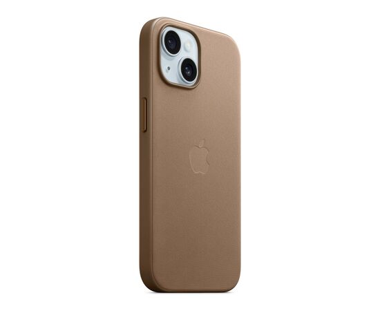 Чехол для мобильного телефона Apple iPhone 15 FineWoven Case with MagSafe Taupe (MT3C3ZM/A), изображение 6 Чехол для мобильного телефона Apple iPhone 15 FineWoven Case with MagSafe Taupe (MT3C3ZM/A), изображение 6