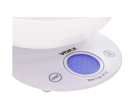 Весы кухонные Vivax KS-505BW, изображение 4 Весы кухонные Vivax KS-505BW, изображение 4