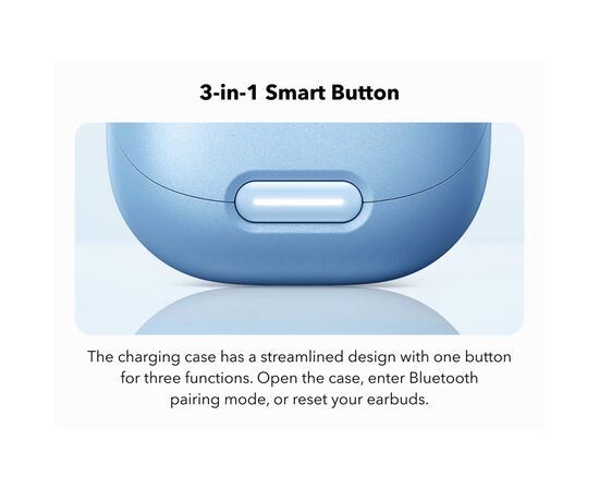 Наушники Anker SoundСore Liberty 4 NC Light Blue (A3947G61), изображение 7 Наушники Anker SoundСore Liberty 4 NC Light Blue (A3947G61), изображение 7