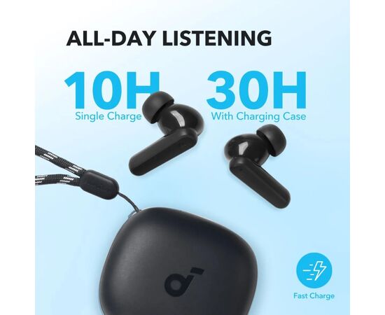 Наушники Anker SoundСore R50i Black (A3949G11), изображение 6 Наушники Anker SoundСore R50i Black (A3949G11), изображение 6