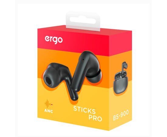 Навушники Ergo BS-900 Sticks Pro Black (BS-900K), зображення 6
