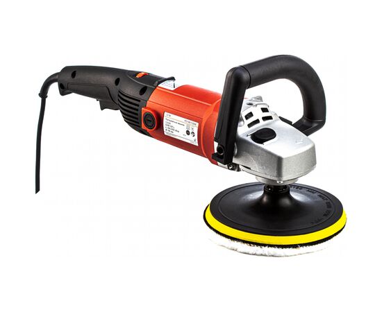 Шлифовальная машина GTM PO180/1300E полировальная 180мм, 1300Вт, 400-2200об/мин (PO180/1300E), изображение 2 Шлифовальная машина GTM PO180/1300E полировальная 180мм, 1300Вт, 400-2200об/мин (PO180/1300E), изображение 2