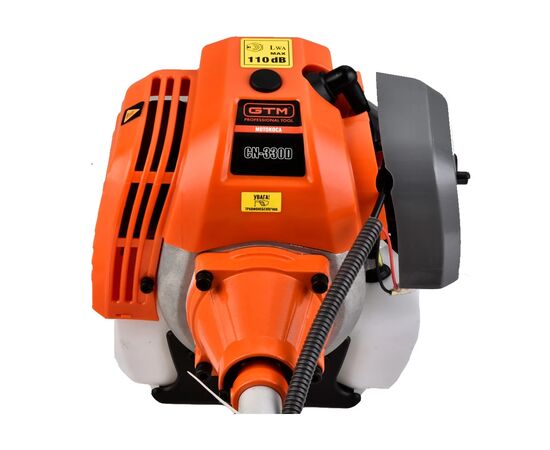 Триммер садовый GTM бензиновый CN330D 1,05кВт/1,4л.с., нож+кос.головка Tap&Go (CN330D), изображение 4 Триммер садовый GTM бензиновый CN330D 1,05кВт/1,4л.с., нож+кос.головка Tap&Go (CN330D), изображение 4