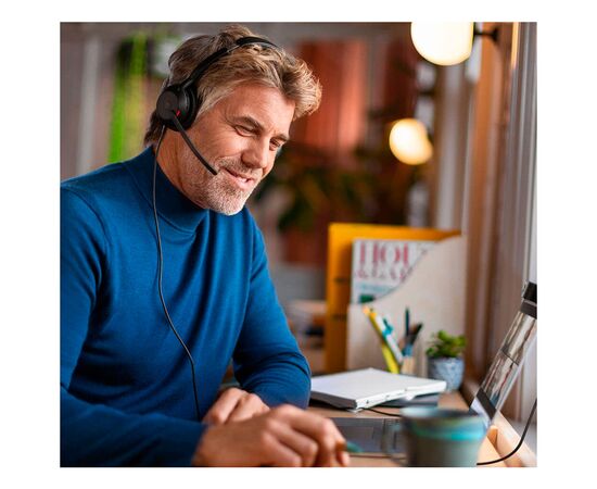 Наушники Jabra Evolve 2 50 MS USB-C Stereo (25089-999-899), изображение 5 Наушники Jabra Evolve 2 50 MS USB-C Stereo (25089-999-899), изображение 5