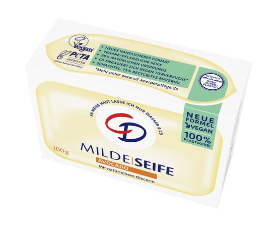 Тверде мило CD Авокадо 100 г (4045612009412), зображення 2 Тверде мило CD Авокадо 100 г (4045612009412), зображення 2